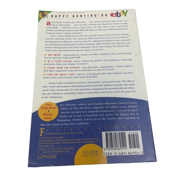 Vintage 1999 The Official eBay Selling Guide Paperback Book Laura Fisher Kaiser - Picture 3 of 3